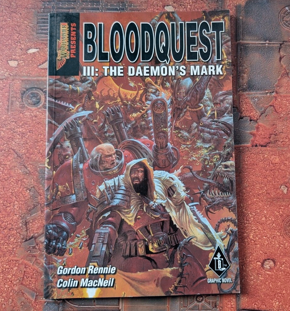 Colin Rennie Library Black Library Bloodquest III 3 The Daemon's Mark Gordon Rennie Colin ...